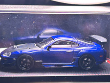 Ignition Model Toyota Supra Jza80 Ig1860 Blue Ignition Model Toyota Supra Jza80 Ig1860 Blue