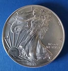 2015 Silver Eagle $1.00: 1 Ounce Fine Silver Unc.