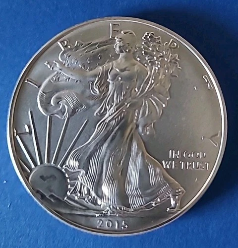 2015 Silver Eagle $1.00: 1 Ounce Fine Silver Unc.
