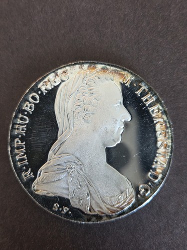 1780 Austria Maria Theresa Silver Thaler Coin