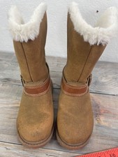 carters faux fur winter boots girls 8m