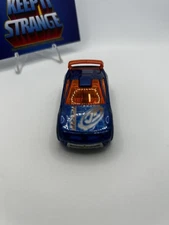 HOT WHEELS AcceleRacers Drift Tech Teku Series Blue W/ Orange Wing Diecast 2005