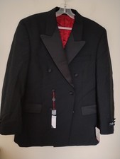 Berwin  Berwin Black Tuxedo Dinner Jacket Size 40
