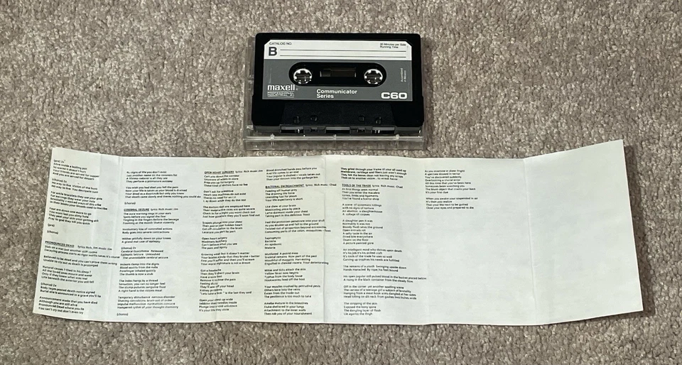 Dr Shrinker Demo Cassette Tape Wedding NunSlaughter Autopsy Viogression Foto 3 de 3