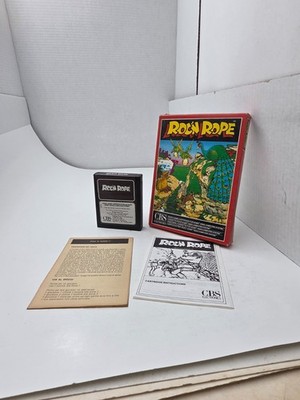ROC'N ROPE GAME CIB FOR ATARI 7800 + 2600 + PLUS RETRON 77 NEVER USED #G24