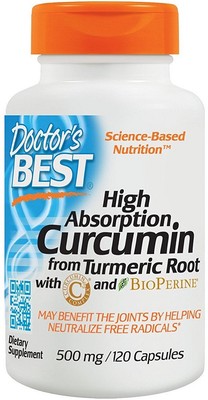 Doctors Best Best Curcumin C3 Complex, 500mg - 120 caps (700,00 EUR/kg)