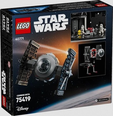 LEGO 40771 Star Wars: TIE Fighter with Imperial Hanger Rack