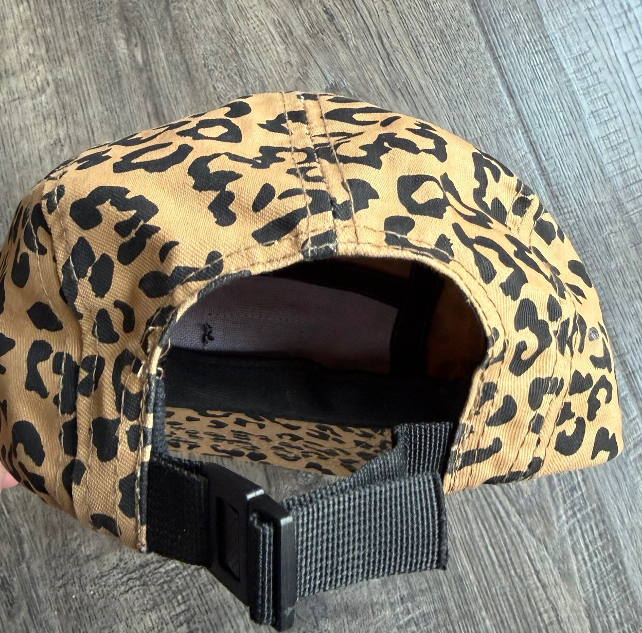 Thrasher Strapback 5 Panel Hat Cap Leopard Print … - image 3