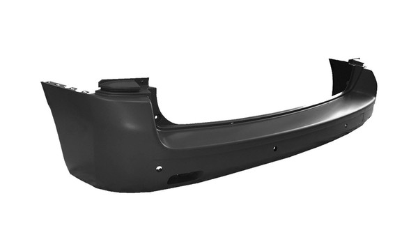 Schwarze HeckstoßStange Mit Kurzem Radstand, Parkassistent (4 Sensorhalter) Und-image