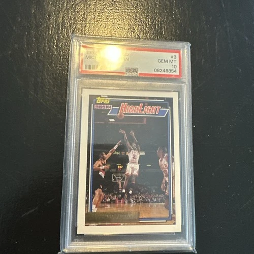 Jordan 1992 Topps Jordan Gold