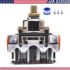 12-803 Fuel Pressure Regulator 4.5-9 Psi 38 Npt Ports Holley Car Small Engine
