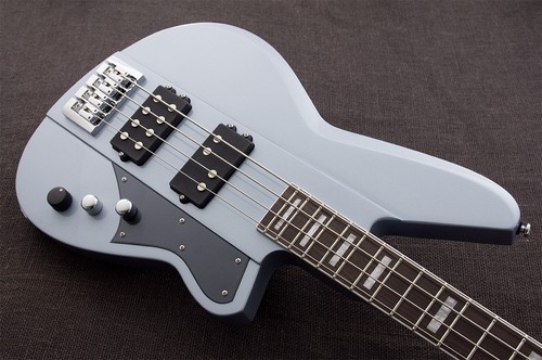 Reverend Thundergun Bass Metallic Silver Freeze - Bild 4 von 5