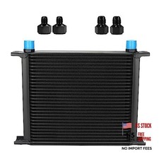 30 Row 10AN AN10 Aluminum Engine Transmission Oil Cooler 30 Row with Adapters