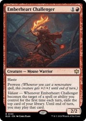 Emberheart Challenger #133 Foil Bloomburrow MTG