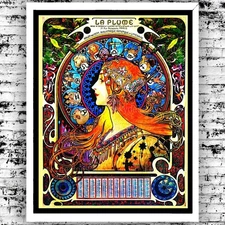 Astrology Alphonse Mucha Art Nouveau Stars Zodiac Art Print