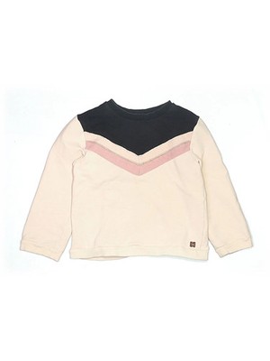 CARREMENT BEAU Girls Ivory Sweatshirt 10