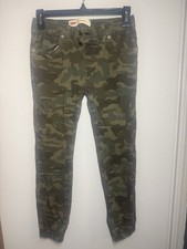Levi's Jogger Youth Boys Size 10 Elastic Cuff Stretch Twill Camouflage Comfort