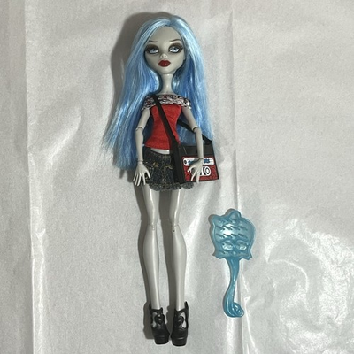 #ad #ad Monster High Original First Wave Ghoulia Yelps Doll w Purse Read Desc Damaged $37.00