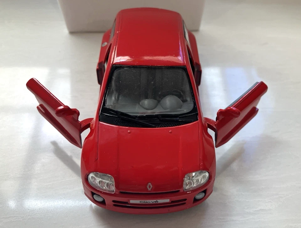 Renault Clio Sport V6 Rojo, Modelo Coche, Escala 1:30, KT 5083 - Kinsmart Foto 3 de 4