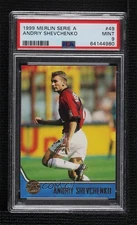 2000 Merlin Serie A Andriy Shevchenko #49 PSA 9 MINT Rookie RC