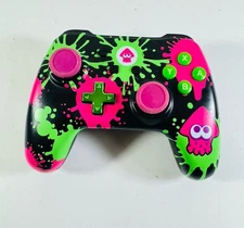 Splatoon Power A Wireless Controller Nintendo Switch Tested Works No Cord ML438