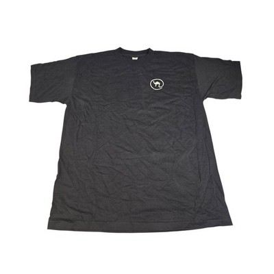 Vintage 90's Camel Cigarettes Promo Black T-shirt Adult XL ''Where It s At @ New