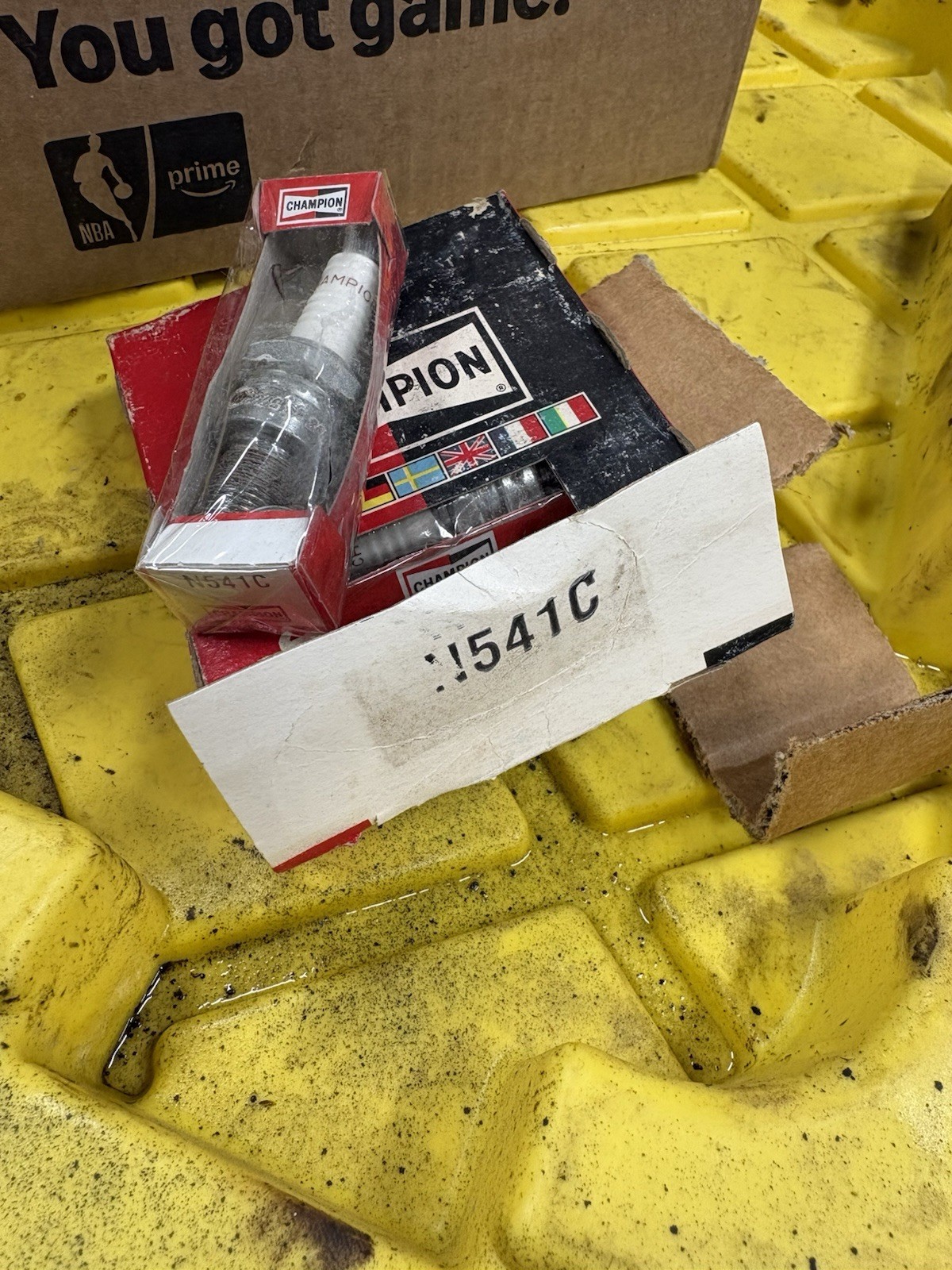 4x New Old Stock Champion  N541C    Spark Plugs   Racing