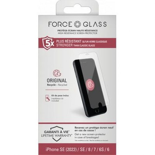 Film verre trempé Force antichoc et anti-rayures pour iPhone 8 - 3
