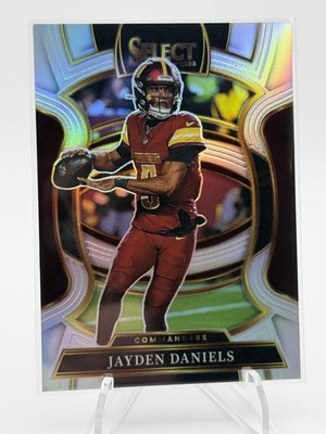 2025 Panini Select #88 Jayden Daniels Silver Prizm