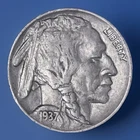 1937-P Buffalo Nickel Full Date FAST SHIPPING