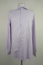 BARBA NAPOLI CAMICIA UOMO TG 17.5 44 SHIRT MAN MADE ITALY CASUAL VINTAGE COTONE