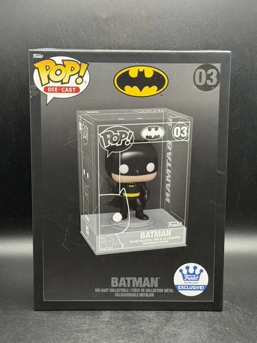 Funko Pop DC Comics Die Cast Batman #03 NEW *UNOPENED