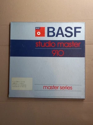 bande magnétique audio BASF studio master 910 enregistrée - Photo 1/2