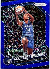 2025 Panini Prizm WNBA #69 Courtney Williams Blue Velocity Prizms
