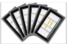 QB Playbook Wrist Bands Grey Color 12 Pack