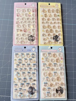 Kawaii Set Of 4 Chiikawa BonBon Drop Phone/Resin/Laptop DIY Decoration