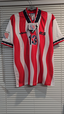 National Team USA Home - World Cup 1994 - Soccer - JONES #13 - 2XL