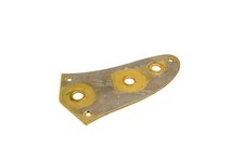 Original 1963 Fender Jaguar Control Plate &ndash; PreCBS Gold