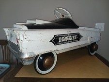 1956 Garton Dragnet Police Squad Pedal Car Electric Loud Speaker
