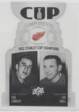 2020-21 Upper Deck Cup Components Ted Lindsay Sid Abel #CCP-LA HOF av1