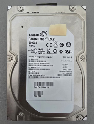 Seagate Constellation ES.2 3TB 3,5 Zoll SAS 7200RPM 64MB 6Gb/s ST33000650SS 3000GB