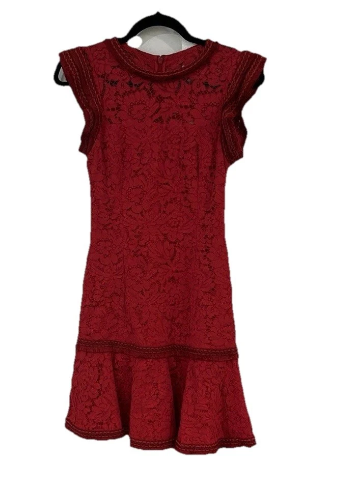 strapless open back dress Barry. Wang Mens Western Shirt Casual Red Paisley Jacquard Long Sleeve Button Down Shirt, M main image 0