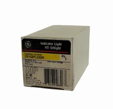 NEW GENERAL ELECTRIC CR104PLG88R INDICATOR LIGHT RED LENX 24V