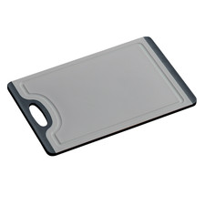 Kesper 30884 | Schneidebrett Antibakteriell mit Griff, Kunststoff  36,5 x 25 cm