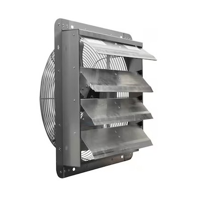 Canarm Gsf3-16A Shutter Fan, 16In Bld Dia, Galvalume, 120