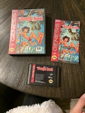 Sega Genesis Game Disneys The Jungle Book CIB Complete In Box 
