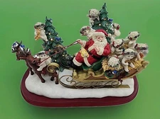 DANBURY MINT - The Dreamsicles Christmas Sleigh 2001