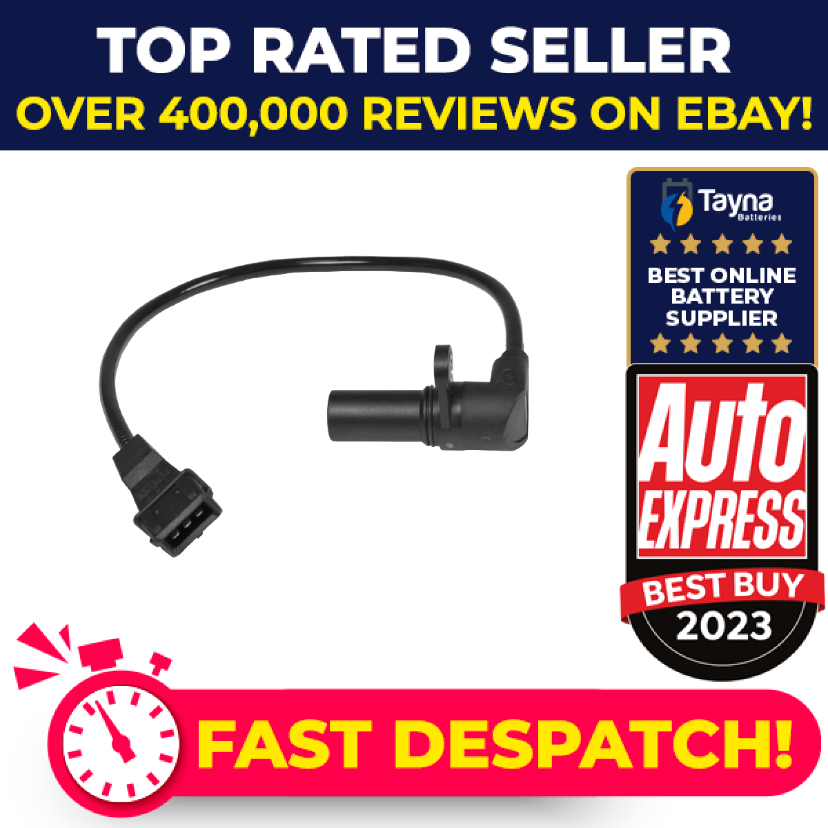 RPM / Crankshaft Sensor fits CHEVROLET LACETTI J200 1.8 2005 on LDA Blue Print