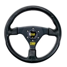 Omp Racing Od0-1981-071 Racing Gp Flat Steering Wheel With 3 Anodized Spokes