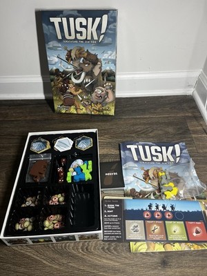 Tusk! Surviving The Ice Age Board Game Gale Force Nine New Sealed